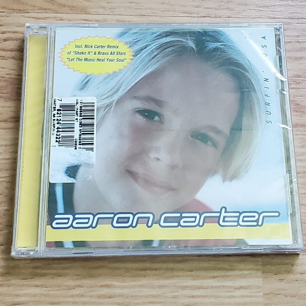 "Surfin' USA" by Aaron Carter 1999 Maxi Single, US version